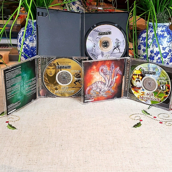 PC AGE OF MYTHOLOGY COLLECTOR'S EDITION w/Strategy Guide & Expansion - Picture 2 of 5